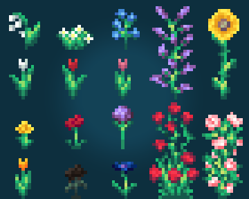 New Flower Textures!