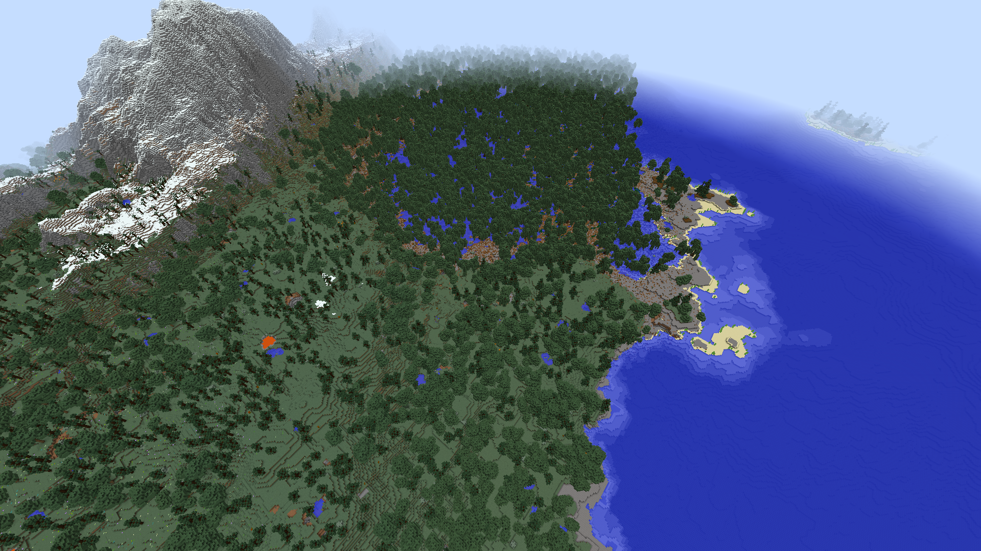 All current biomes