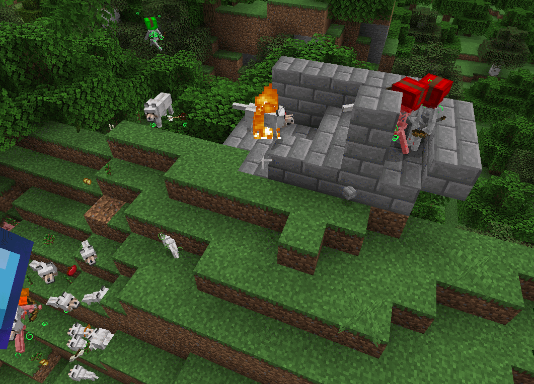 Wolves vs Nasty Mobs!