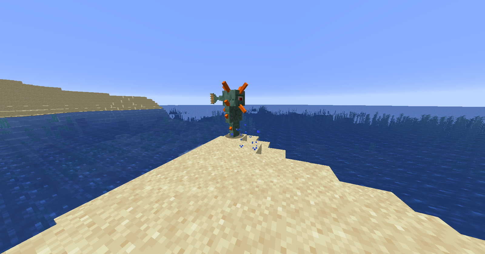 Guardians can walk now?! (found on beaches and swamp biome)