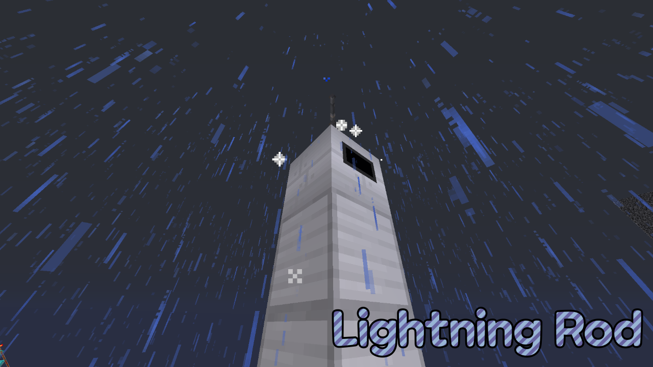 The Lightning rod, used to collect lightning in bottles.