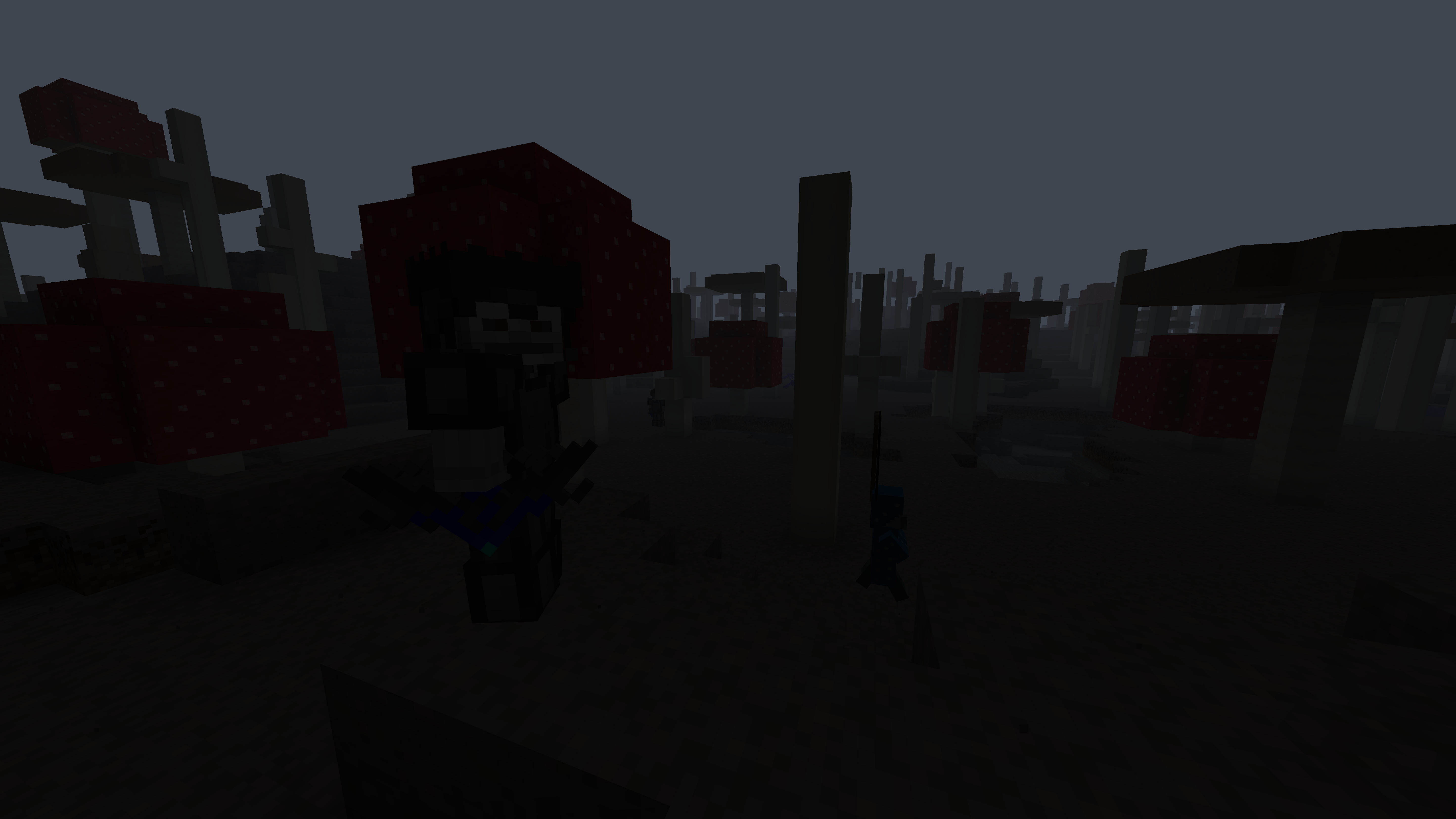 In the dark dimension