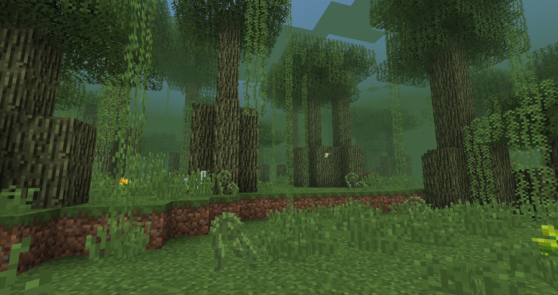 One of the many landscapes you may come across thanks to Biomes O' Plenty