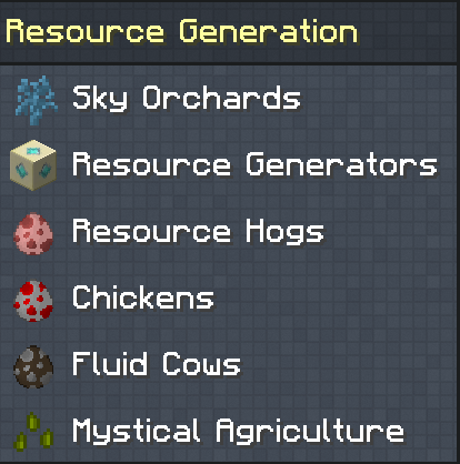 Questline: Resource Generation