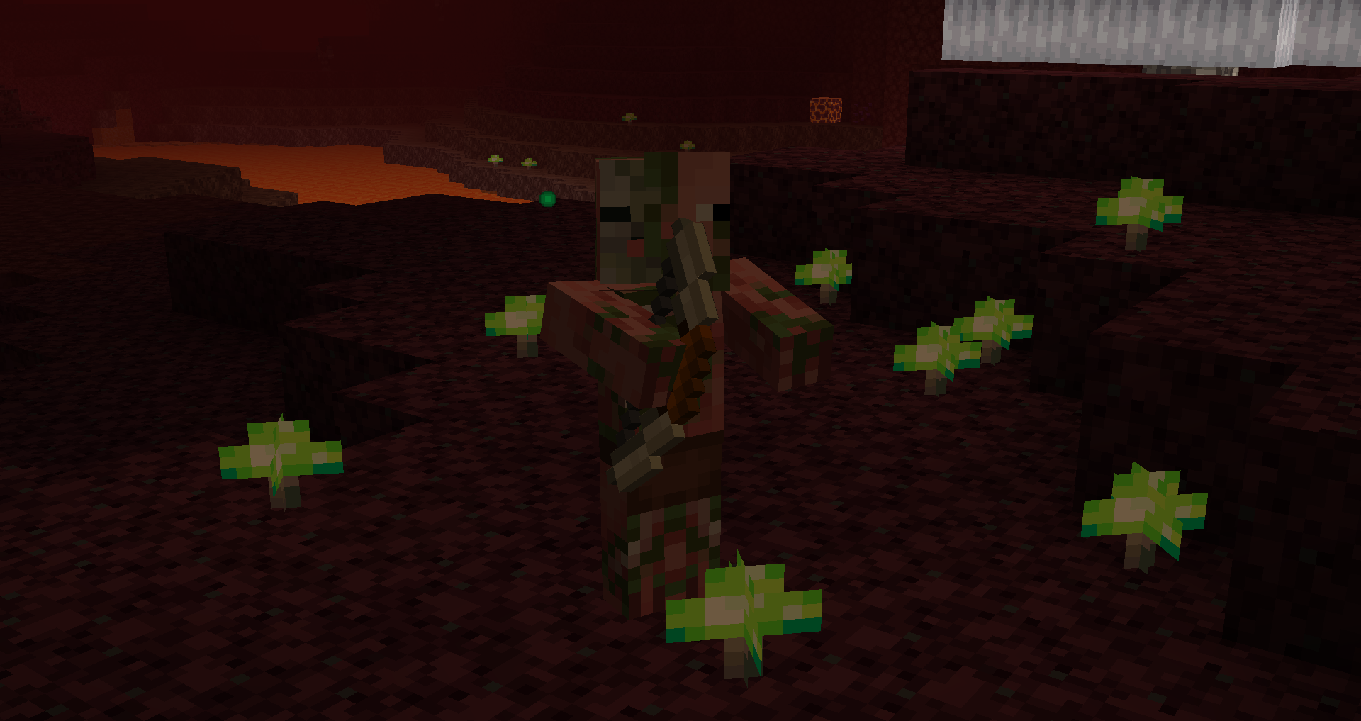 Zombie Pigman with a Pyridium Bow