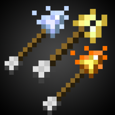 Ice, Lightning, and Fire Arrows