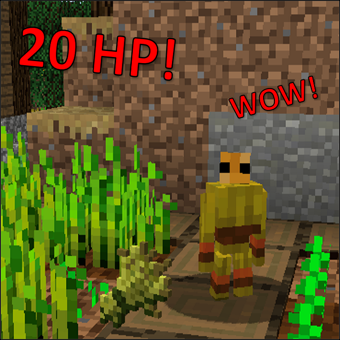 20 HP! Wow!