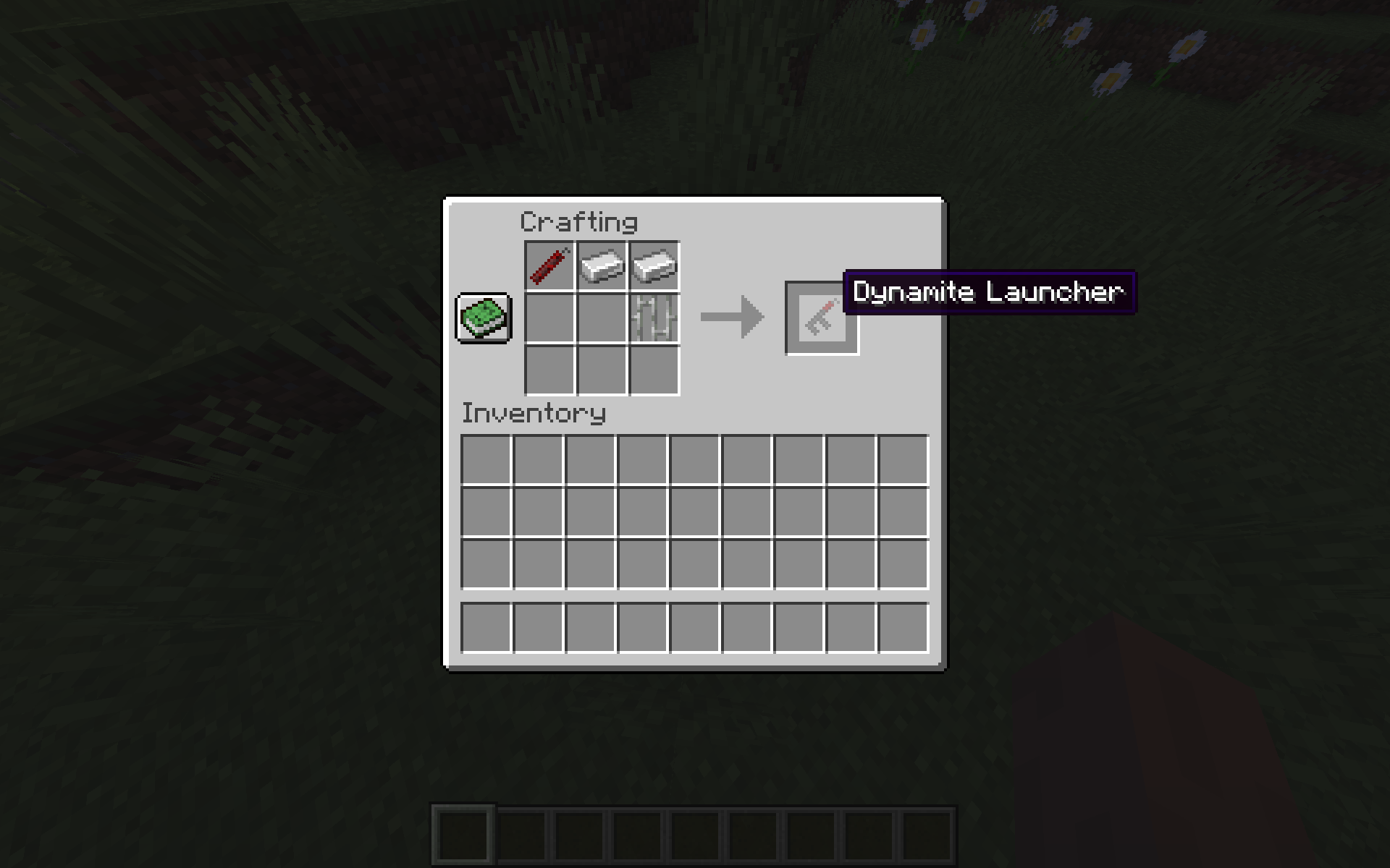 Dynamite Launcher Recipe