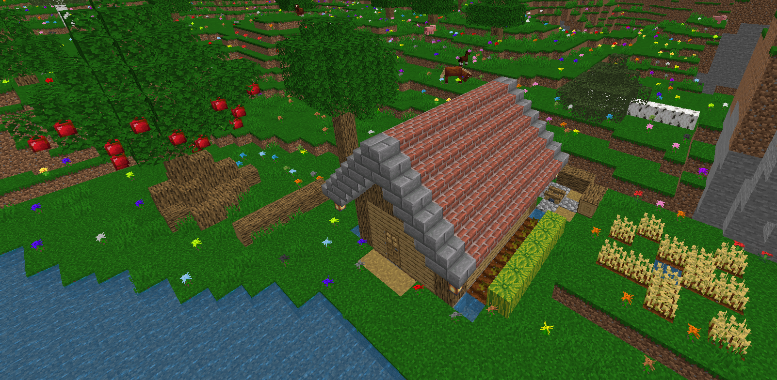 the new biom with the new structures