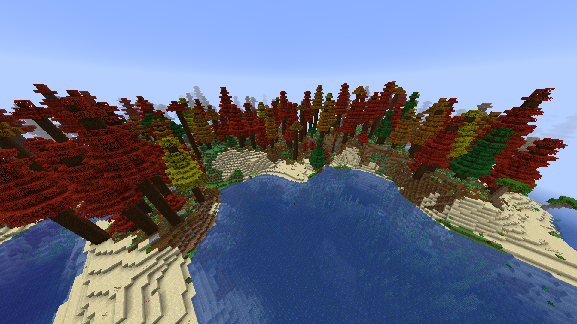 A LOT, really, a LOT of new biomes to explore, and new materials to gather!