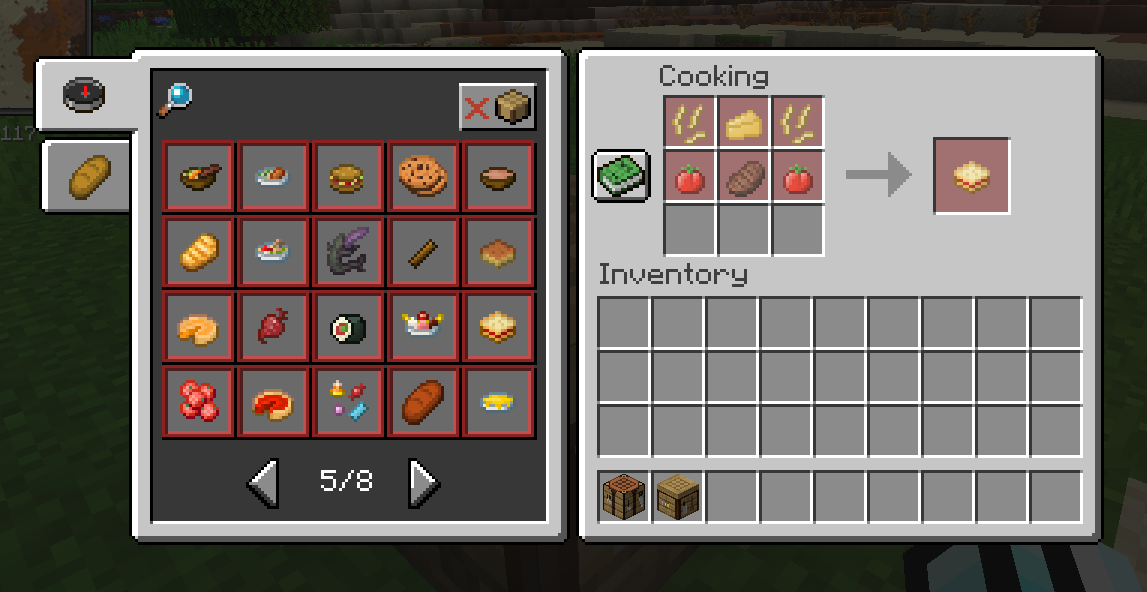 1.1 Interface with Simple Farming Mod