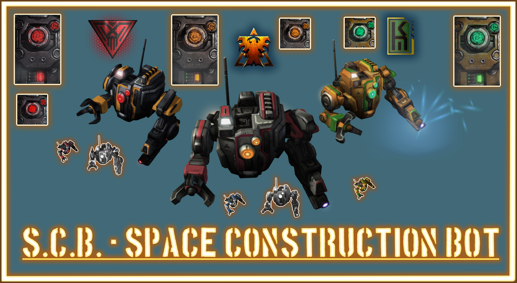 S.C.B. - Space Construction Bot