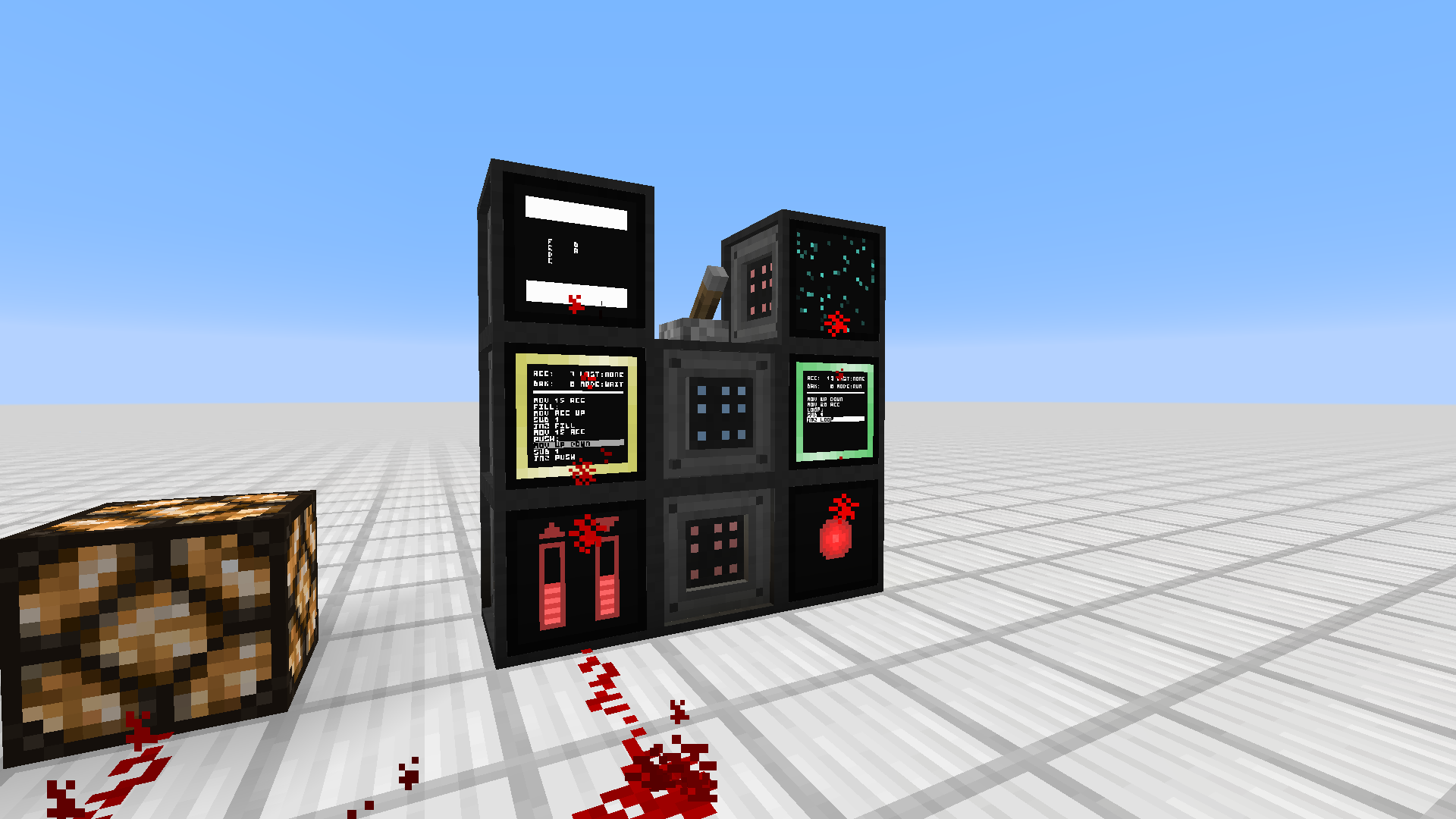 Basic setup of a TIS-3D computer.