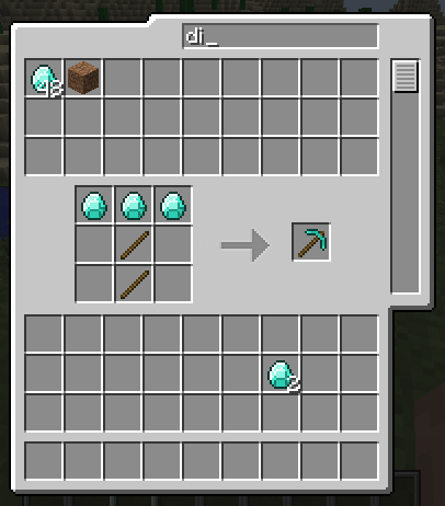 CraftingSilo GUI