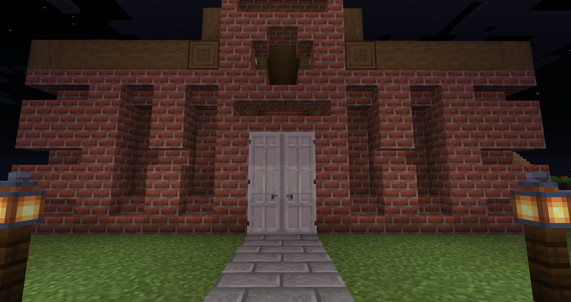 Tall Iron Doors