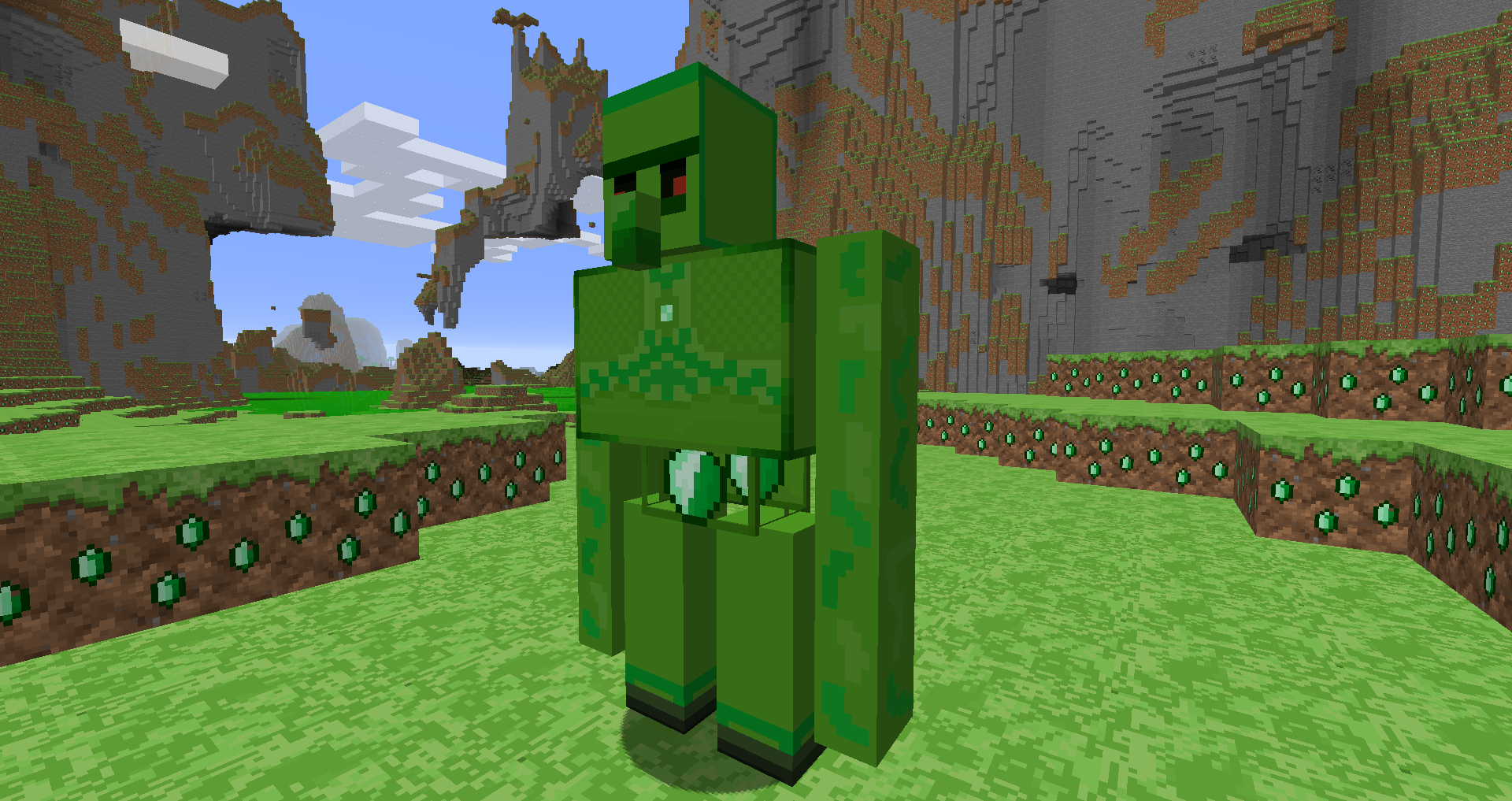 Emerald Golem