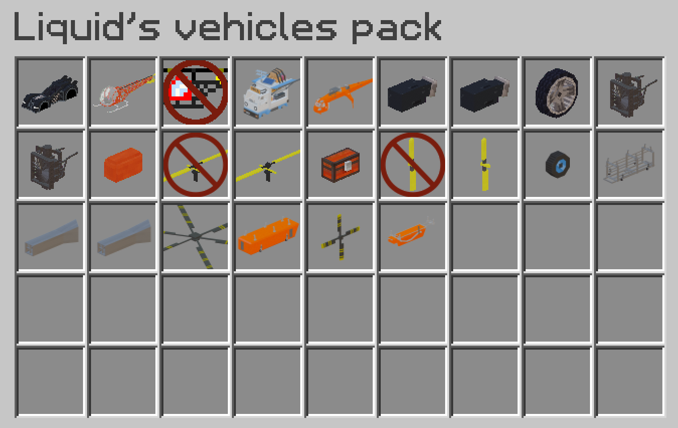 Liquid's Vehicles Pack v2.0 – Utilitarian