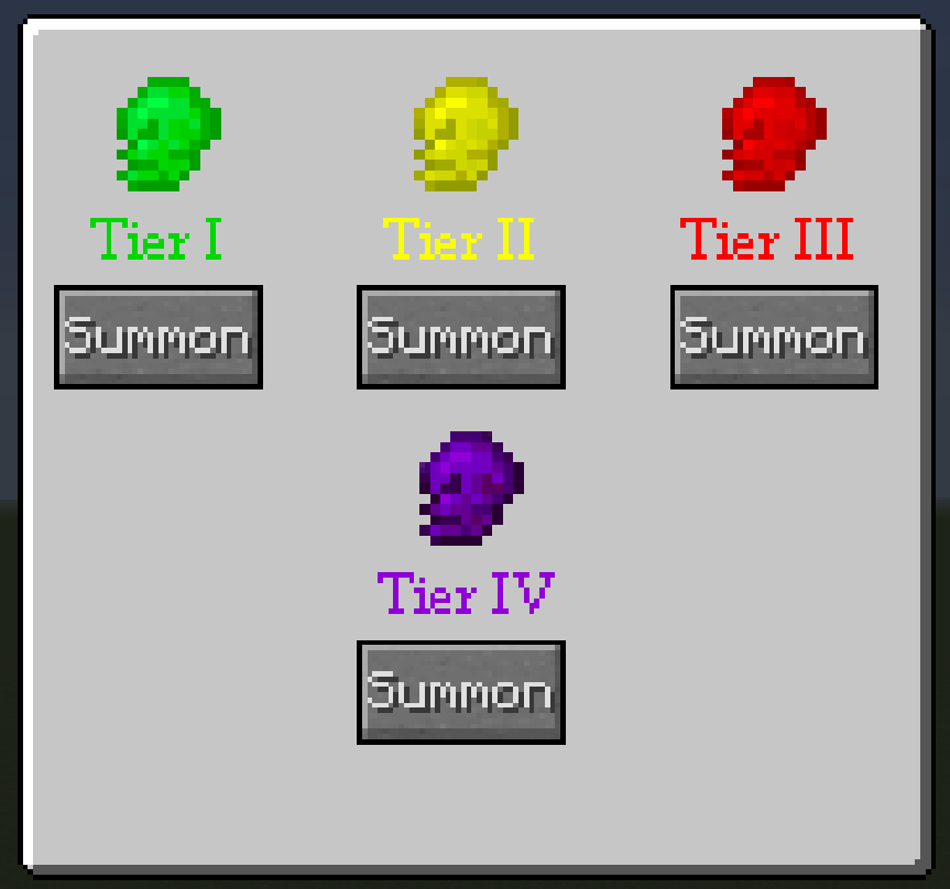 Summoning Jewel of Hell - GUI