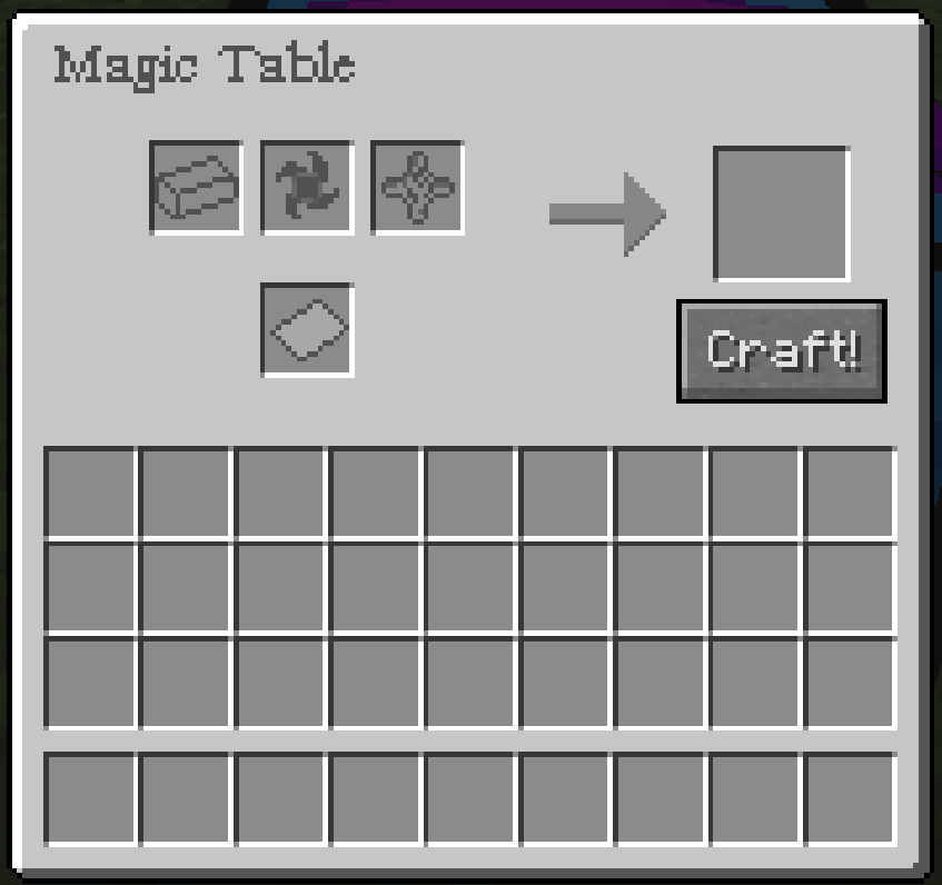 New Magictable GUI