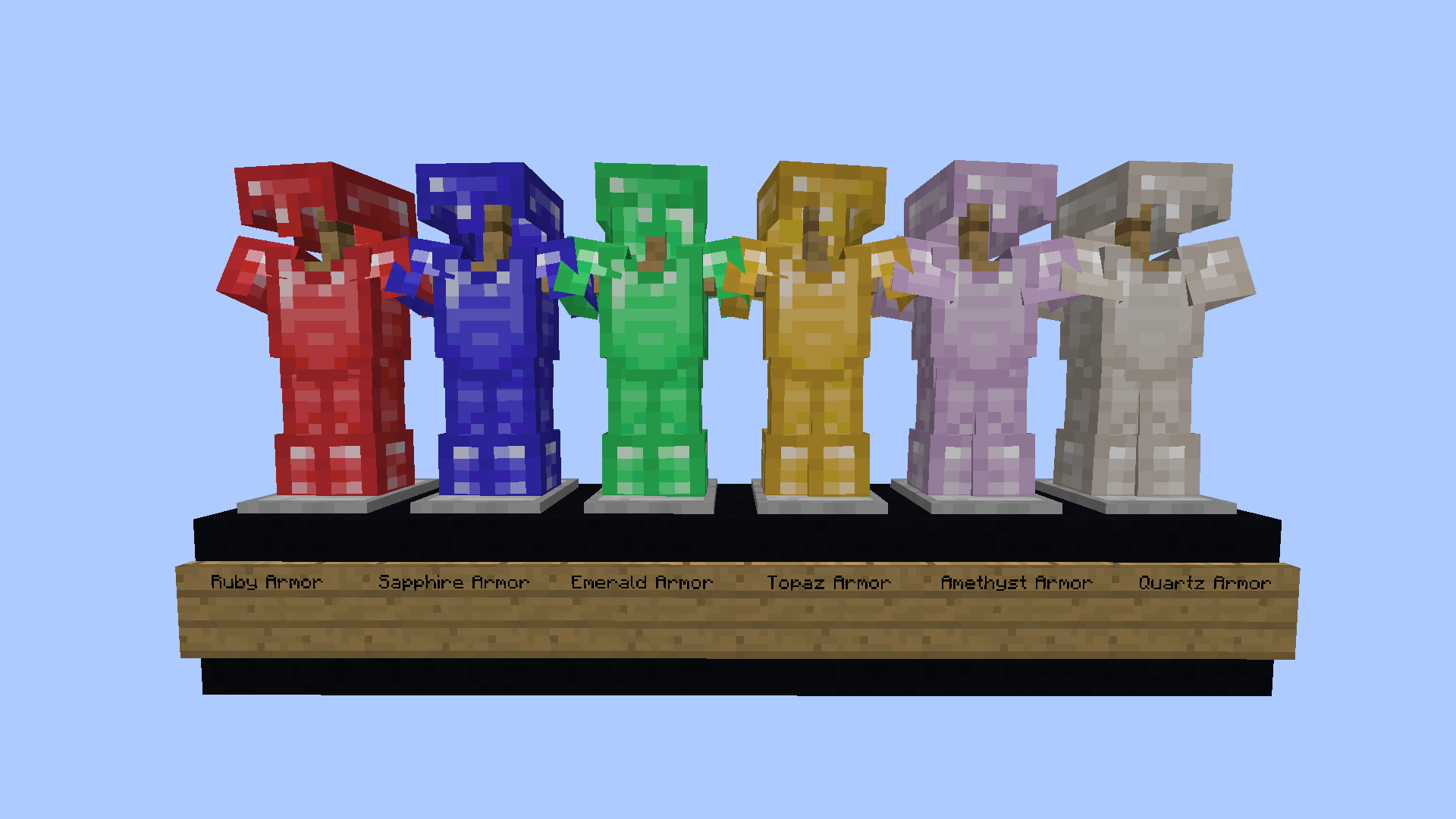 Gems and Crystals Armor