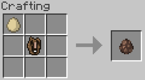 Crafting Recipe Spawn egg #2