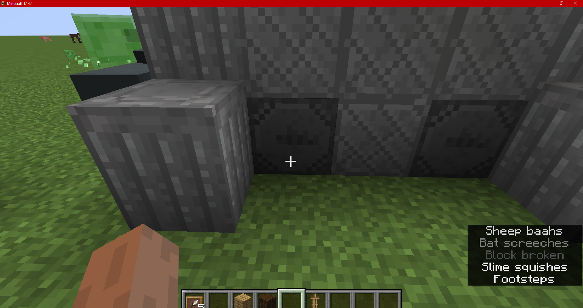 Retexture of alternate chiseled stone brick