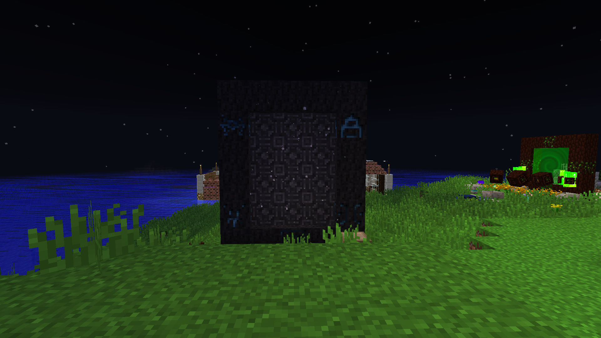Also a botania setup in the background