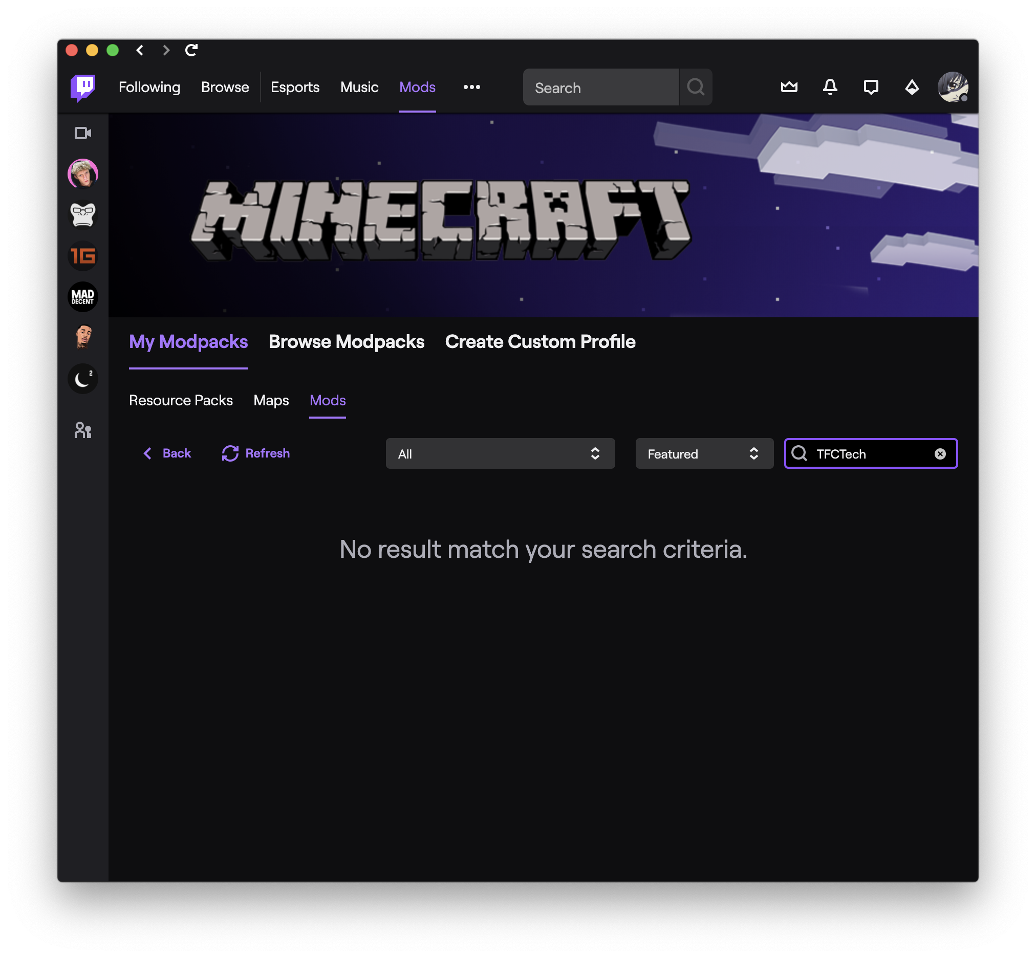 twitch curse launcher minecraft game saves location