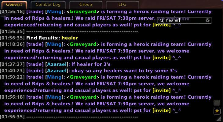 Wow bug chat Elv22's Portal
