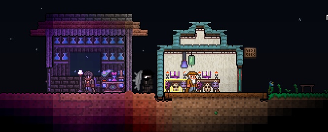 Enchanter's hut and Alchemists' Brewery