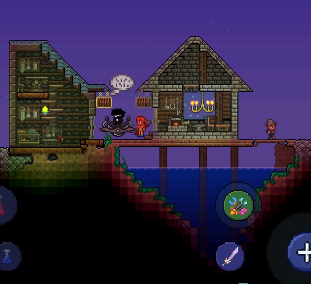 Blacksmith's forge and carpenter's workshop