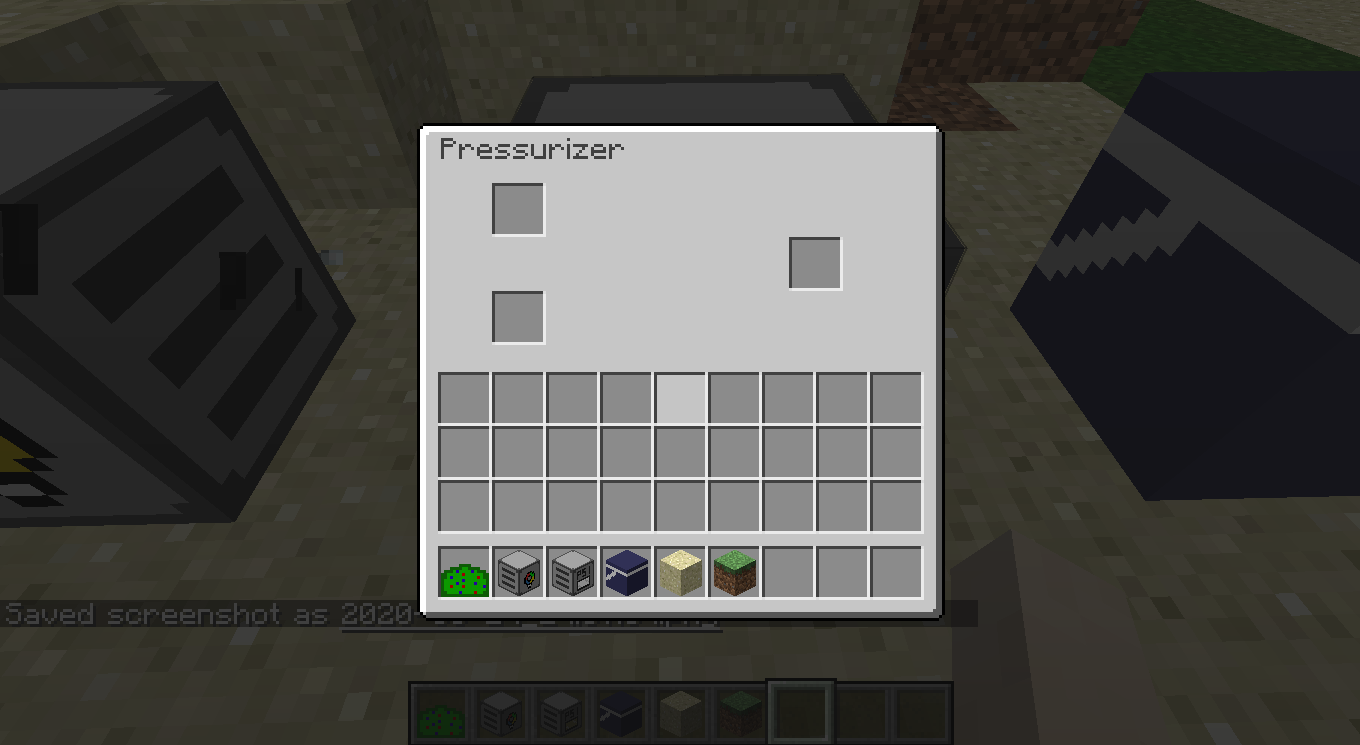 Bottled Water goes in the top slot. Carbonation Packets go in the bottom slot. This will create Carbonated Bases for Dew Crafting.