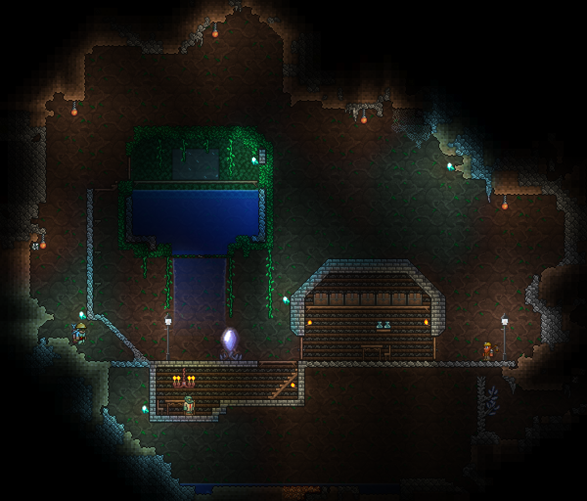 Cavern Pylon NPC Base