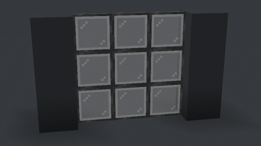 I also disabled the connected textures for glass panes