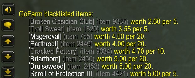 Blacklist low-value items