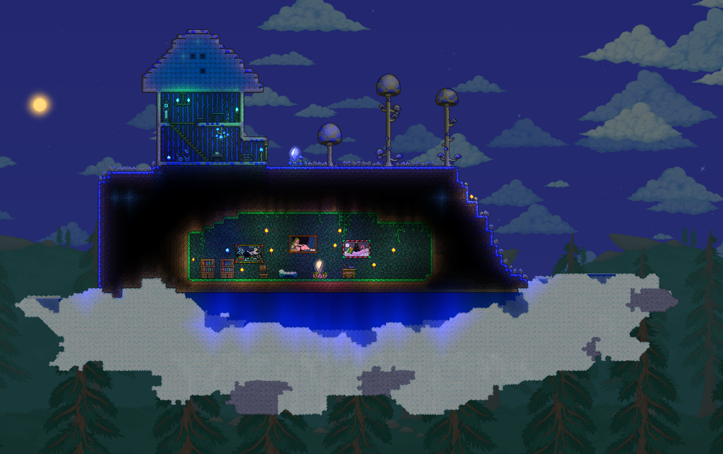 start of my journey mode world download for free :/ : r/Terraria