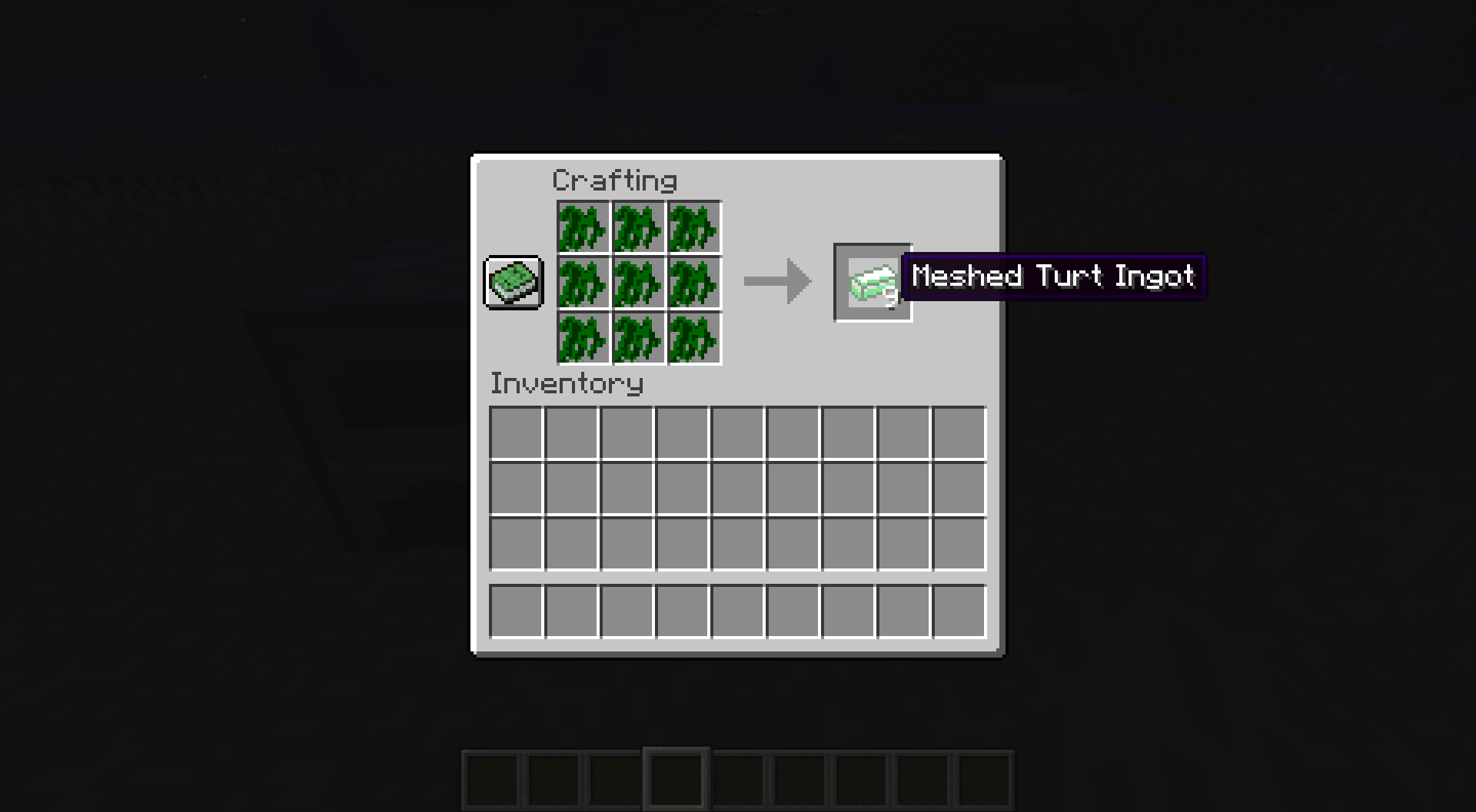 Mesh Turt ingot