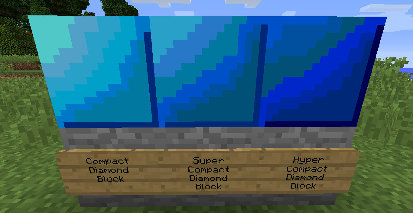 all compact Diamond Block