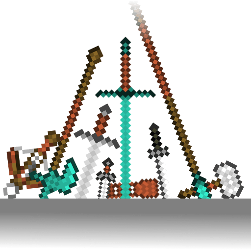 Obviously, new weapons and shields. I invite you to search in the JEI what weapon you can craft. Spears, better bows, sabers, spartan shields. Just research @spartan or @reforged in the JEI search bar and you will see.