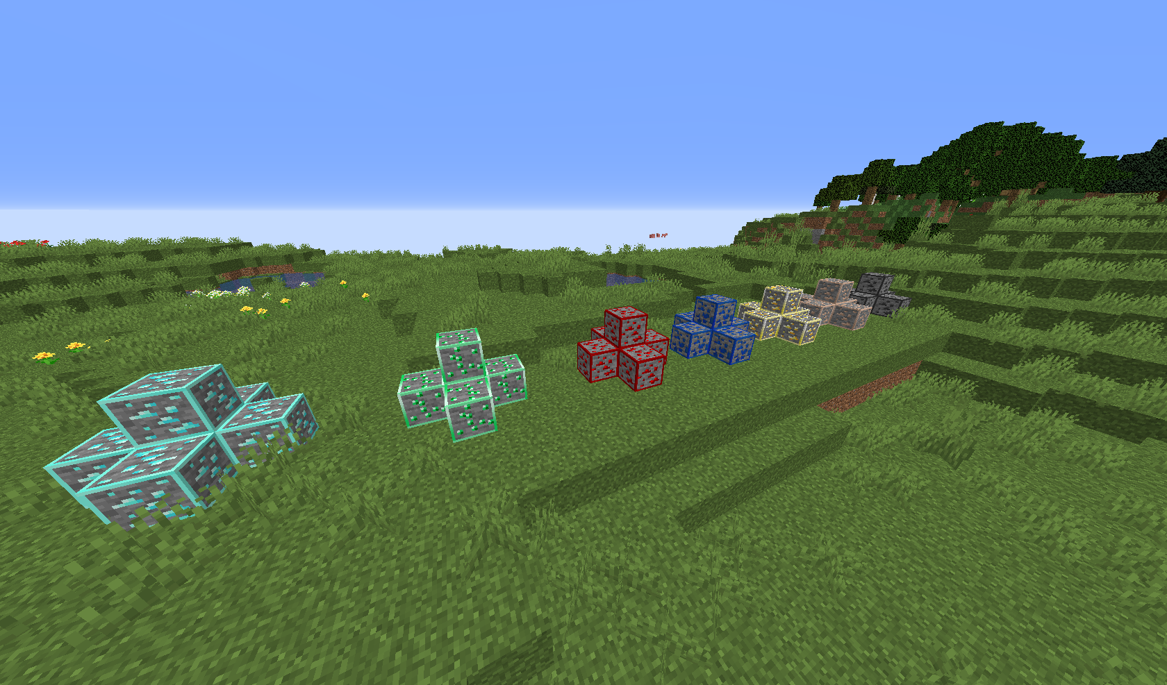 ores (without optifine)