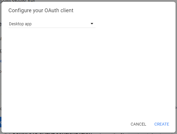 Configure your OAuth client