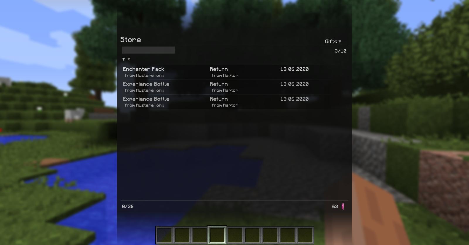 Store: Gifts