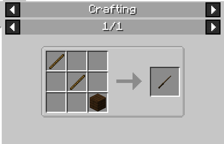 Dark Oak Wand Base