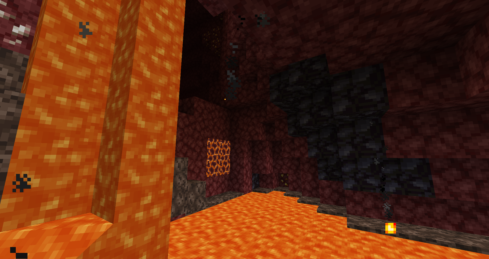 Nether Gold Ore and Blackstone patches generation