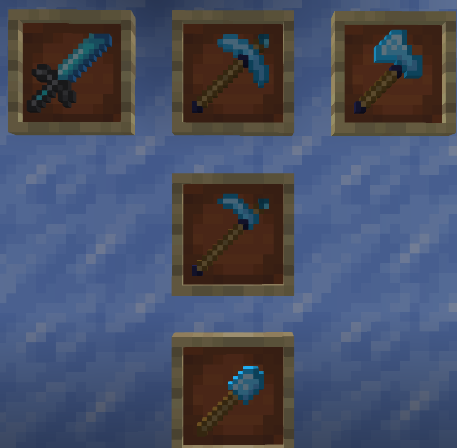 Diamond Tools & Weapons