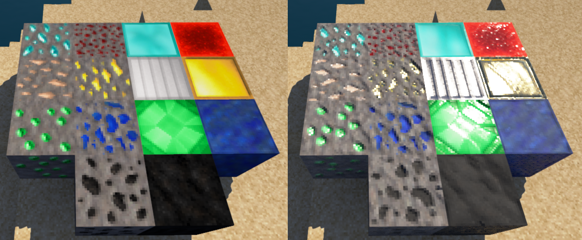 Ores and Blocks of Ores