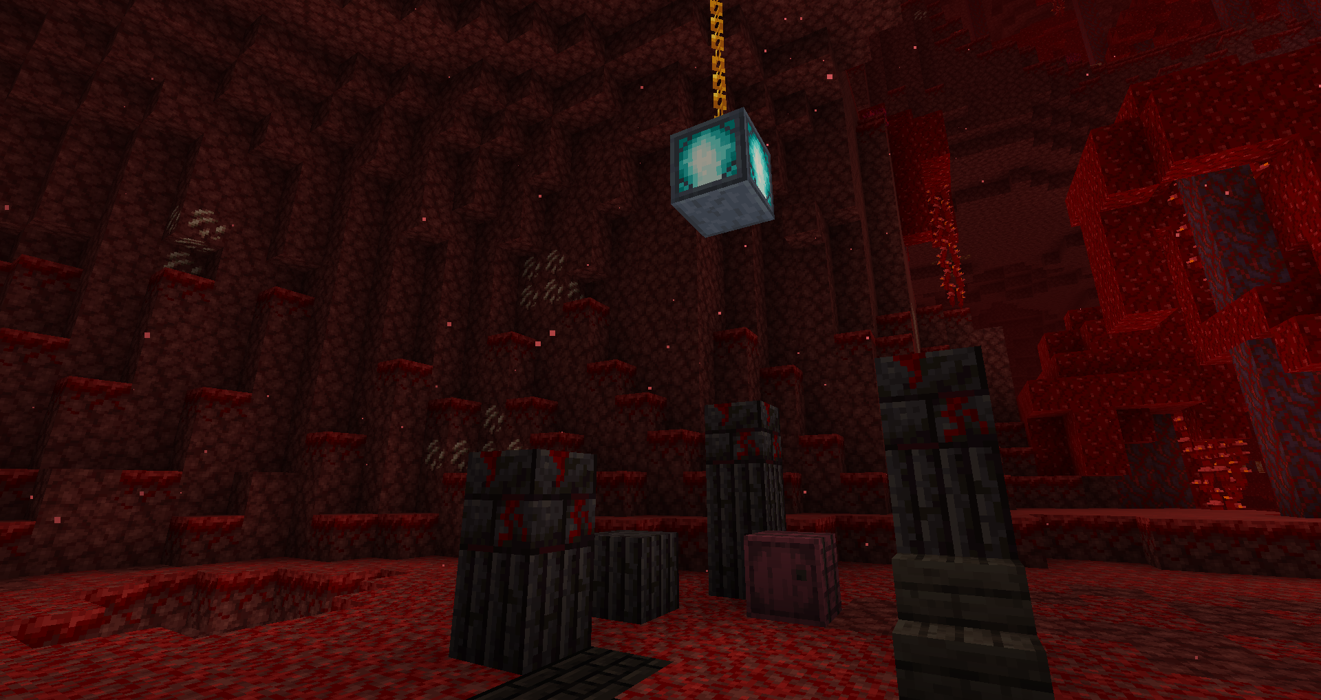 Some Nether blocks