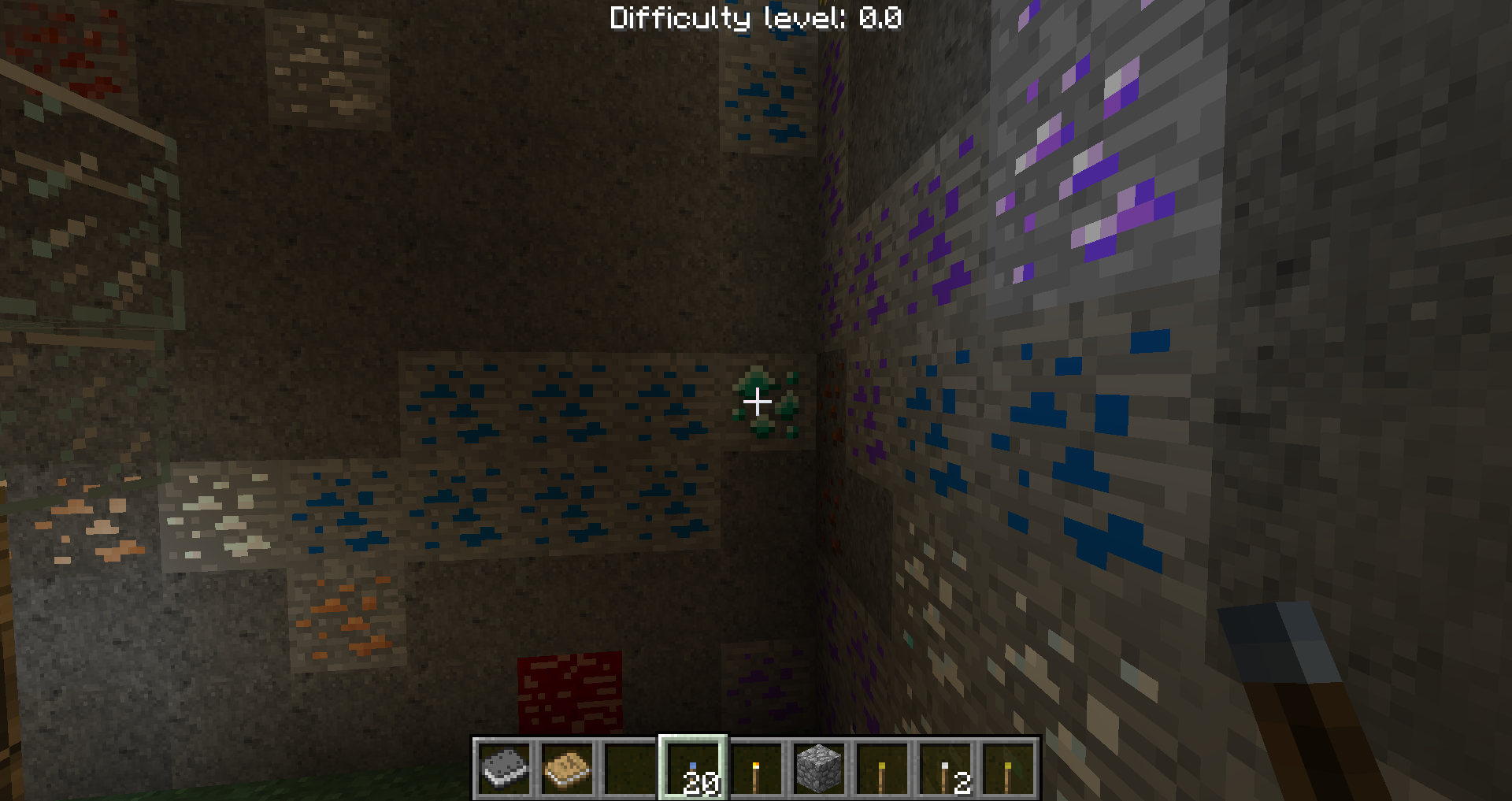 ore spawn the vain.