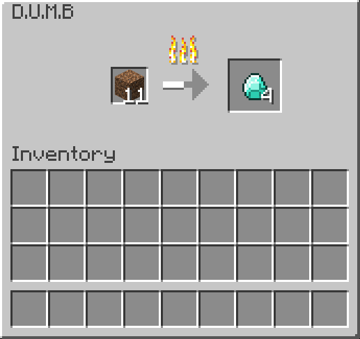 The machine interface (might be subject to change)
