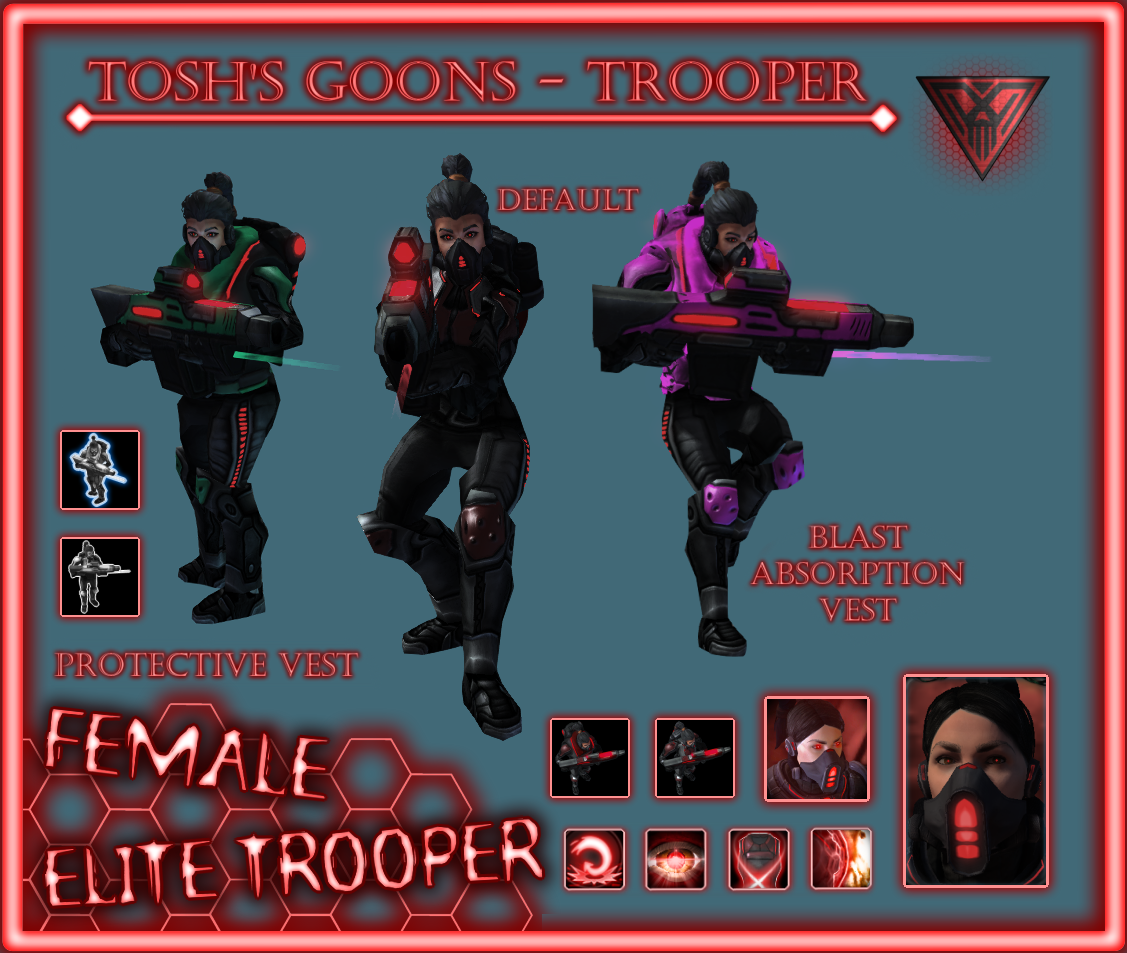 Elite Trooper - Tosh's Goons Trooper (Female)